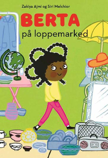 Berta at the flea market